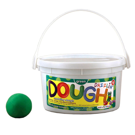 DAZZLIN DOUGH GREEN 3 LB TUB