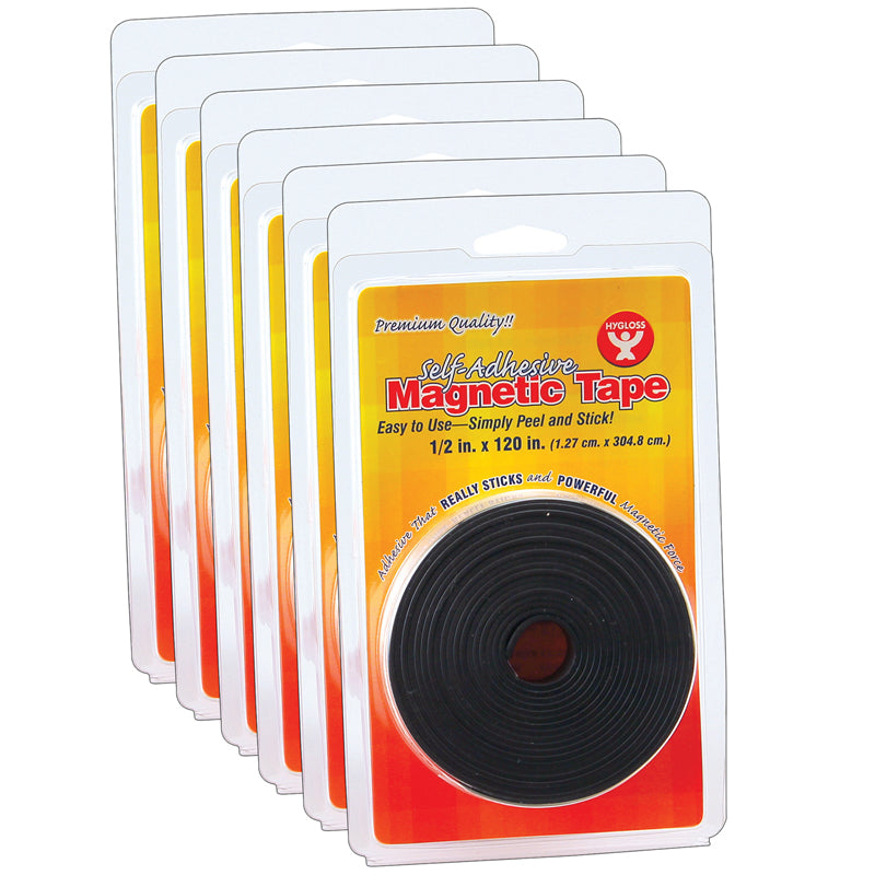 (6 RL) MAGNETIC TAPE 1/2 X 10