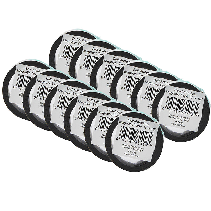 (24 RL) MAGNETIC TAPE .5INX18IN