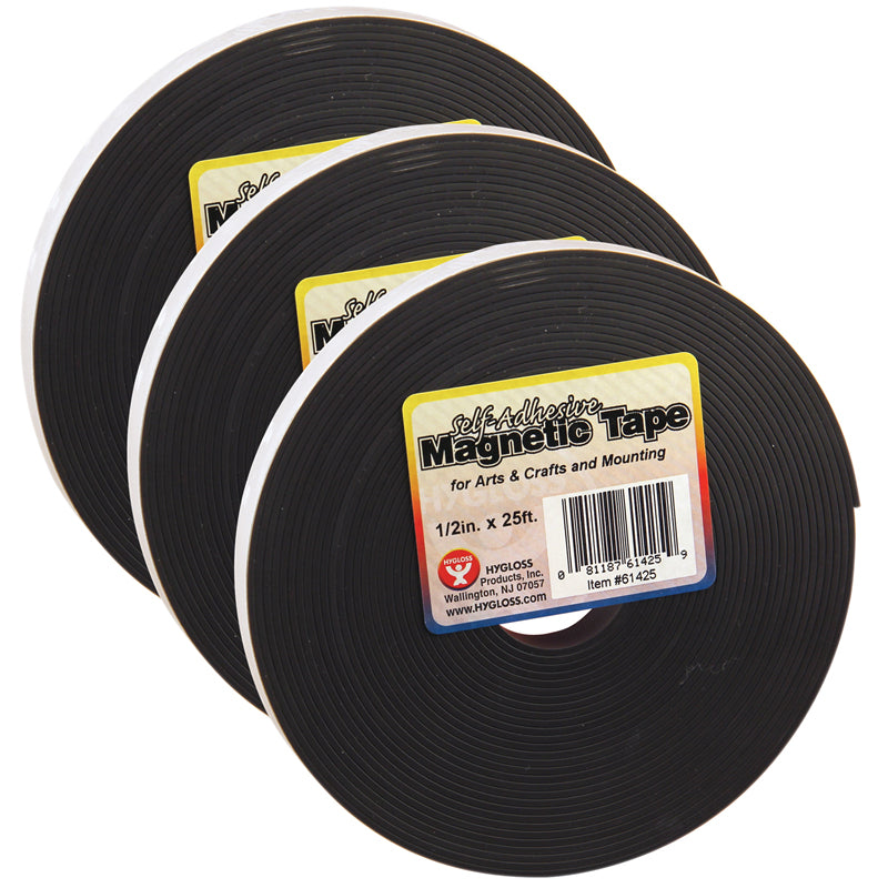 (3 RL) MAGNETIC TAPE 1/2X25