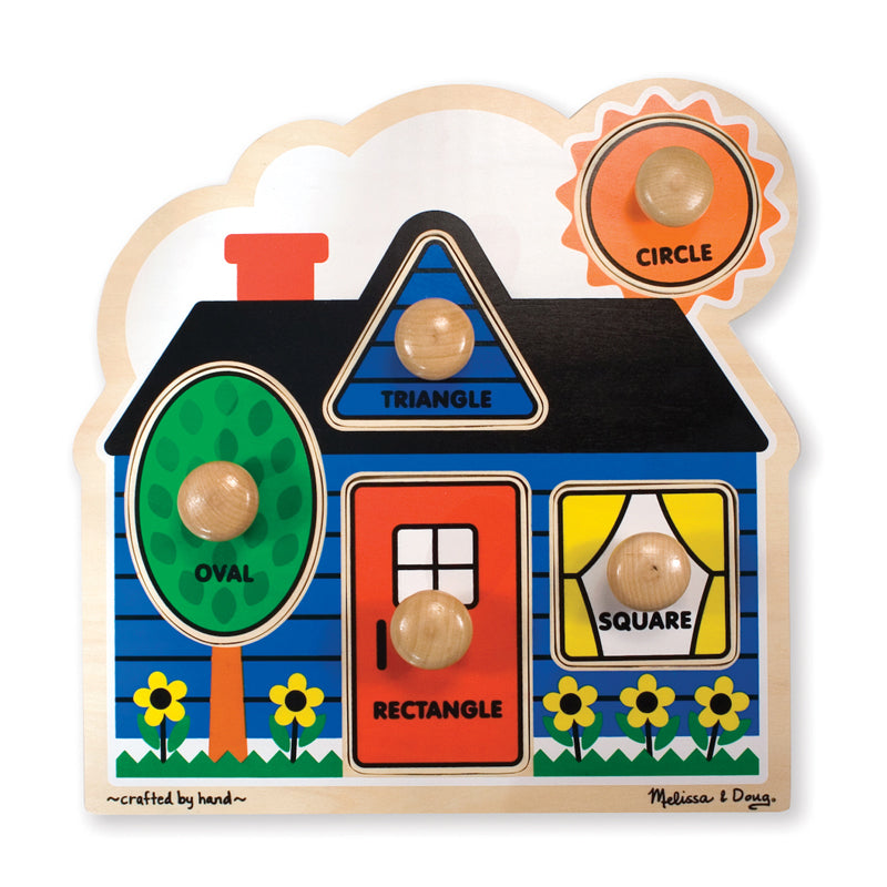 FIRST SHAPES JUMBO KNOB PUZZLE