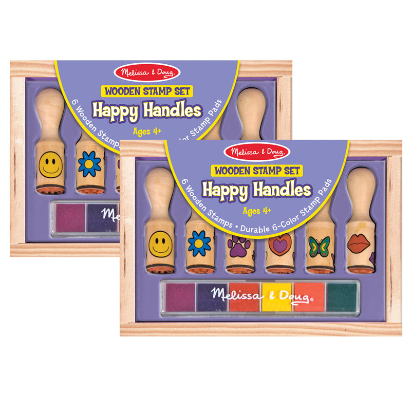 (2 ST) HAPPY HANDLE STAMP SET