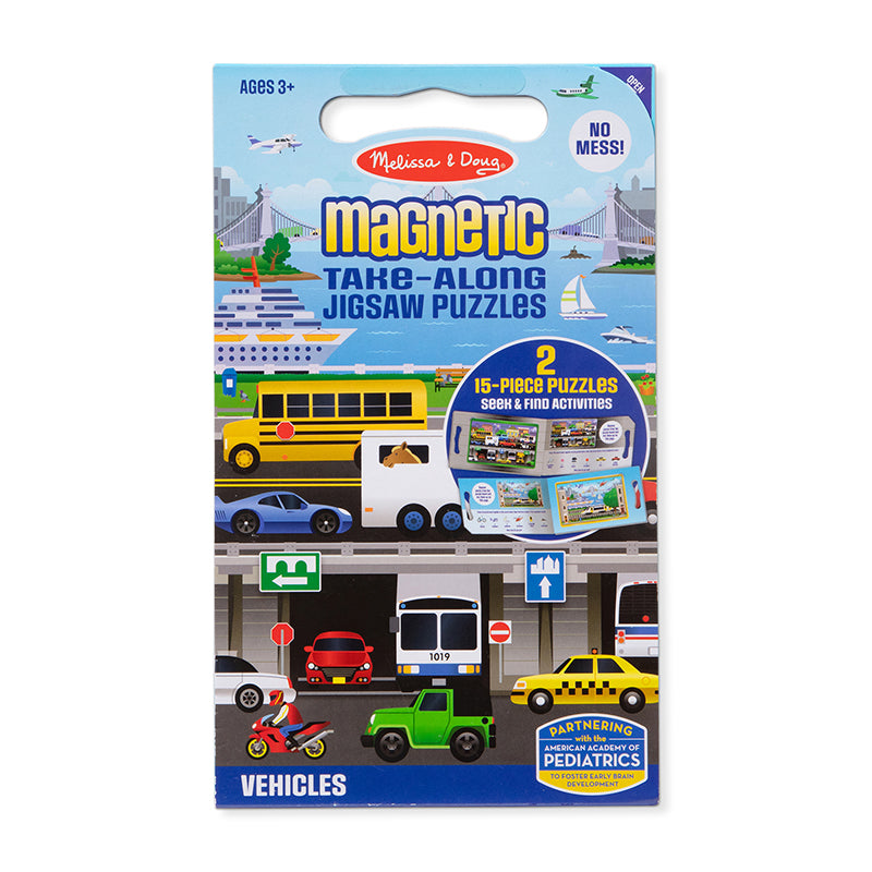 VEHICLES JIGSAW PUZZLES MAGNETIC