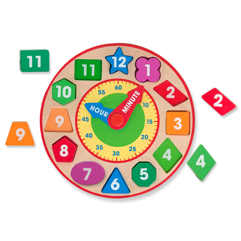SHAPE SORTING CLOCK