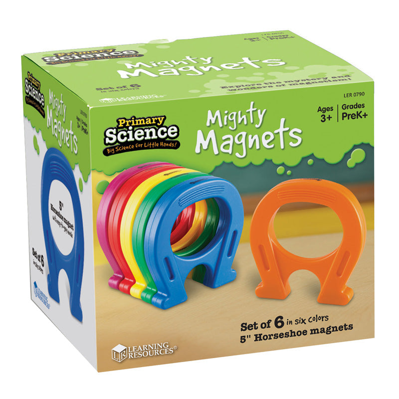HORSESHOE-SHAPED MAGNETS SET OF 6