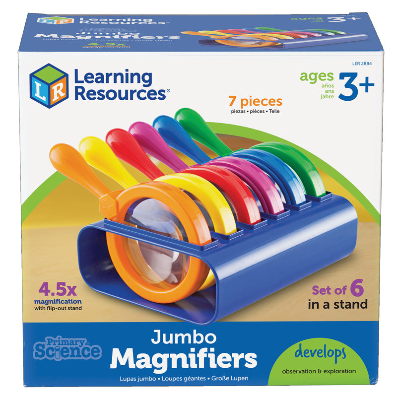 PRIMARY SCIENCE JUMBO MAGNIFIERS