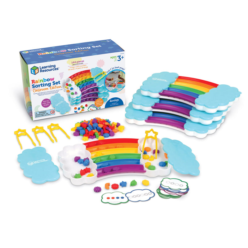 RAINBOW SORTING TRAYS CLASS EDITION