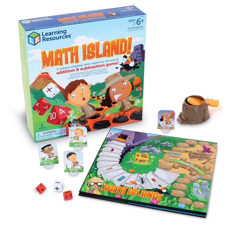 MATH ISLAND ADD & SUBTRACTION GAME