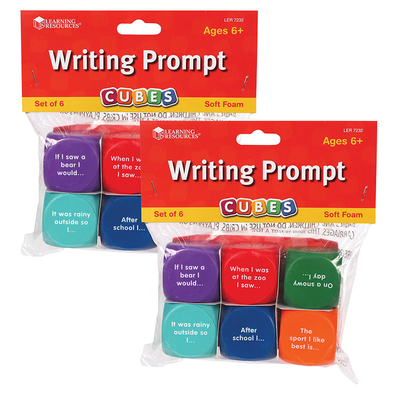 (2 EA) WRITING PROMPT CUBES