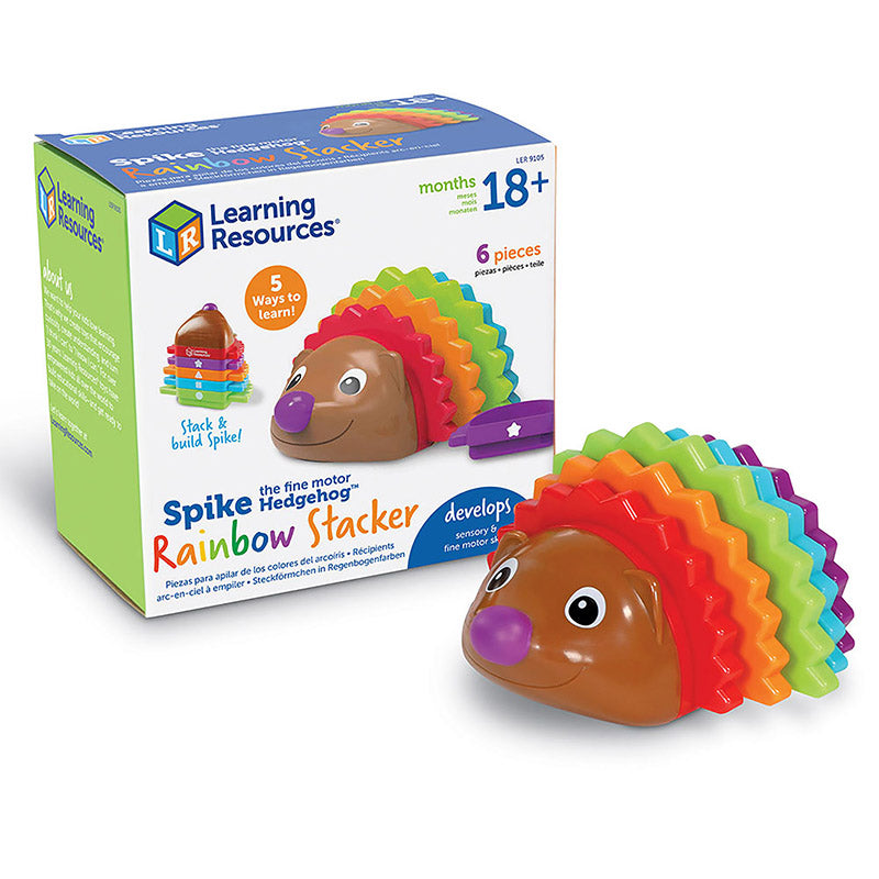 SPIKE HEDGEHOG RAINBOW STACKERS