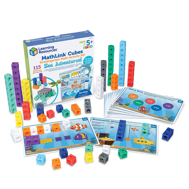 MATHLINK CUBES GR K SEA ADVENTURES