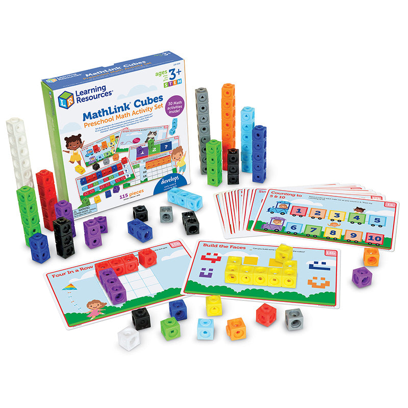 MATHLINK CUBES PREK MATH ACTIVTY ST