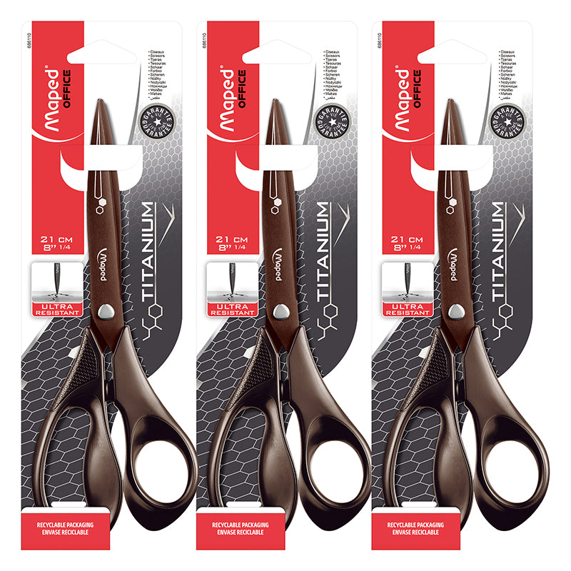 (3 EA) EXPERT TITANIUM SCISSORS