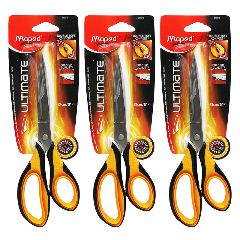 (3 EA) 8 1/4IN ULTIMATE SCISSORS