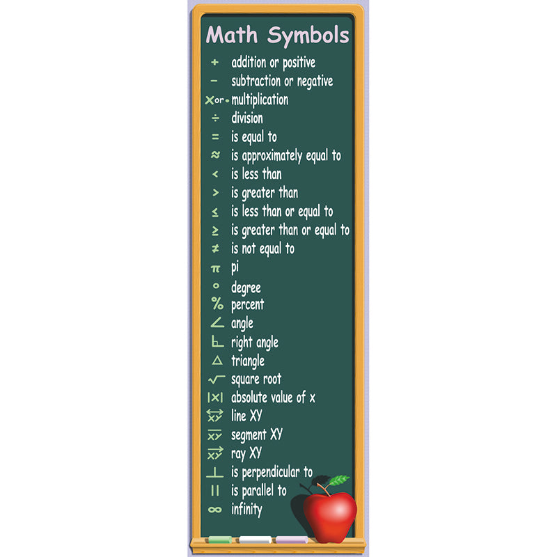 MATH SYMBOLS COLOSSAL CONCEPT