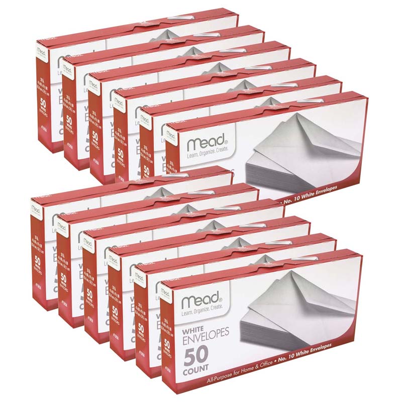 (12 BX) ENVELOPES PLAIN 10LB