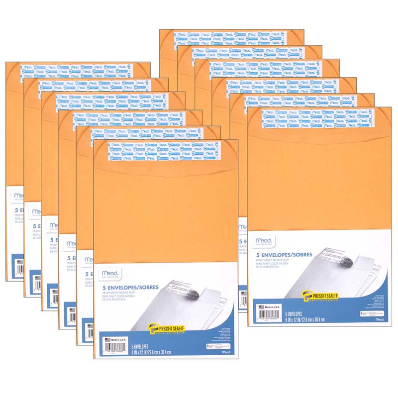 (12 PK) MEAD PRESS IT SEAL IT 9X12