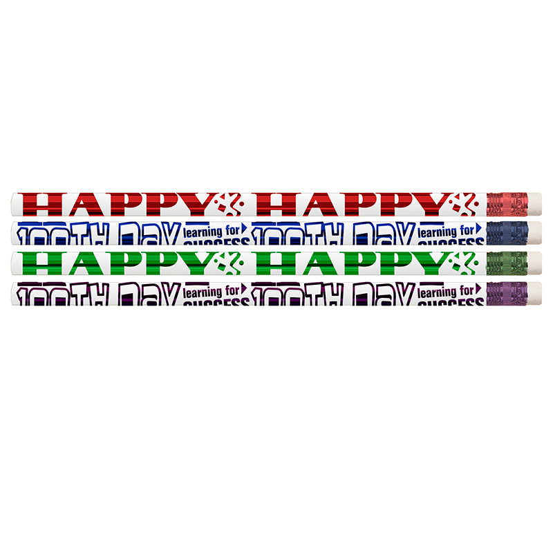 HAPPY 100TH DAY PENCILS BOX OF 144