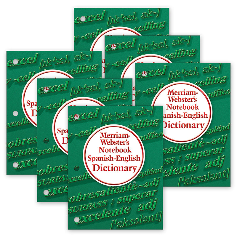 (6 EA) MERRIAM WEBSTERS NOTEBOOK