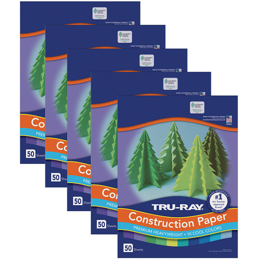 (5 PK) TRU RAY COOL ASSTS 12X18