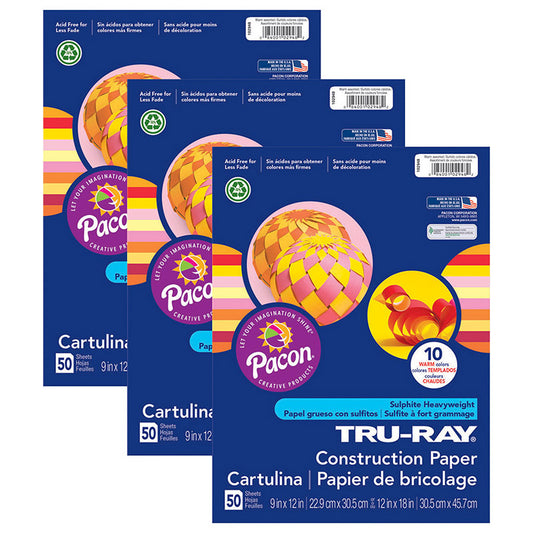 (3 PK) TRU RAY WARM ASSTS 12X18