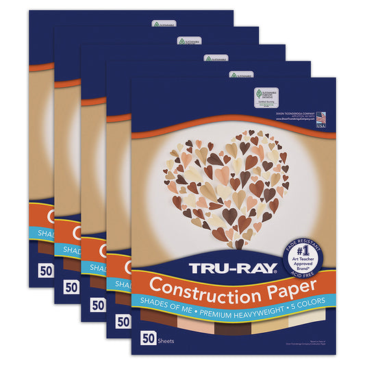 (5 PK) CONSTRUCT PAPR SHADE ME 9X12