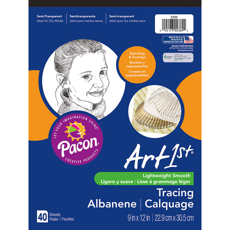 PACON TRACING PADS 9 X 12