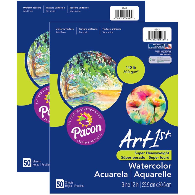 (2 PK) ART1ST WATERCOLOR PAPER 140