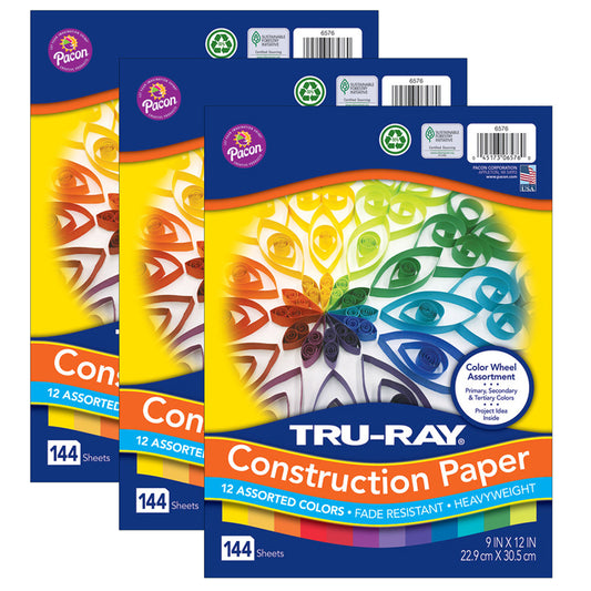 (3 PK) TRUE RAY COLOR WHEEL ASST