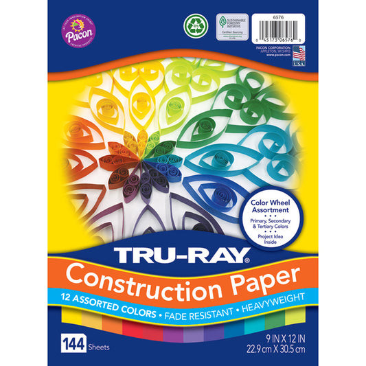 TRUE RAY COLOR WHEEL ASST 144 PACK