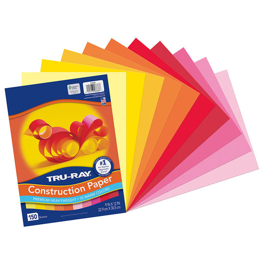 CONSTRUCTION PAPER WARM ASSORTMENT