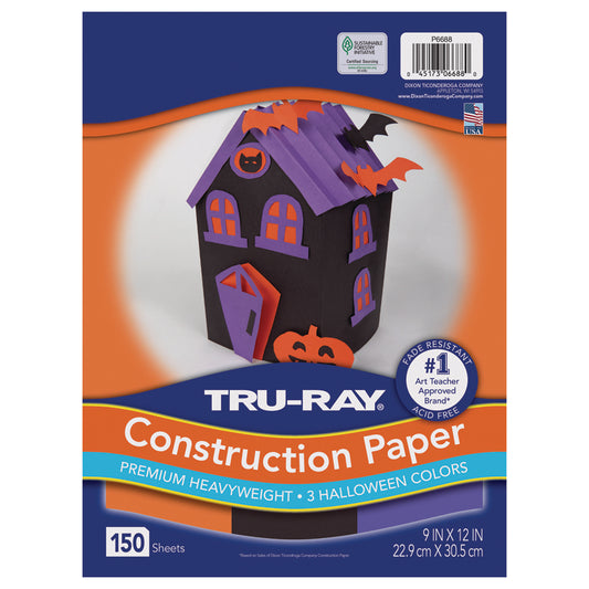 HALLOWEEN CONSTRUCTION PAPER ASST