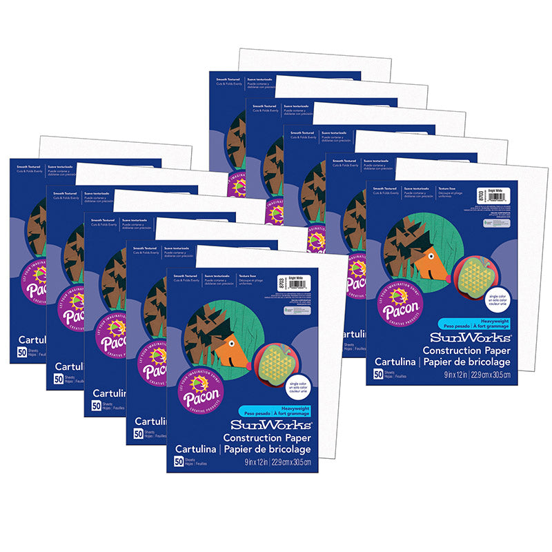 (10 PK) CONSTRUCTION PAPER BRT