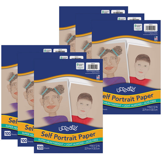 (6 PK) SELF PORTRAIT PAPR 9X12 100