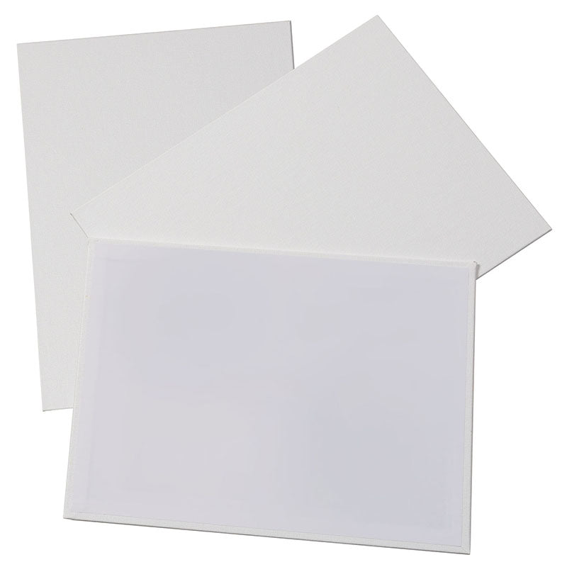 CANVAS PANELS WHITE 3 PANELS 9X12