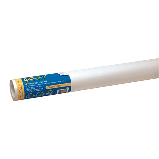 DRY ERASE ROLL WHITE 18IN X 20FT