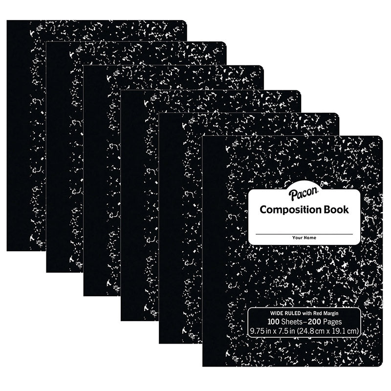 (6 EA) COMPOSITION NOTEBOOK 100
