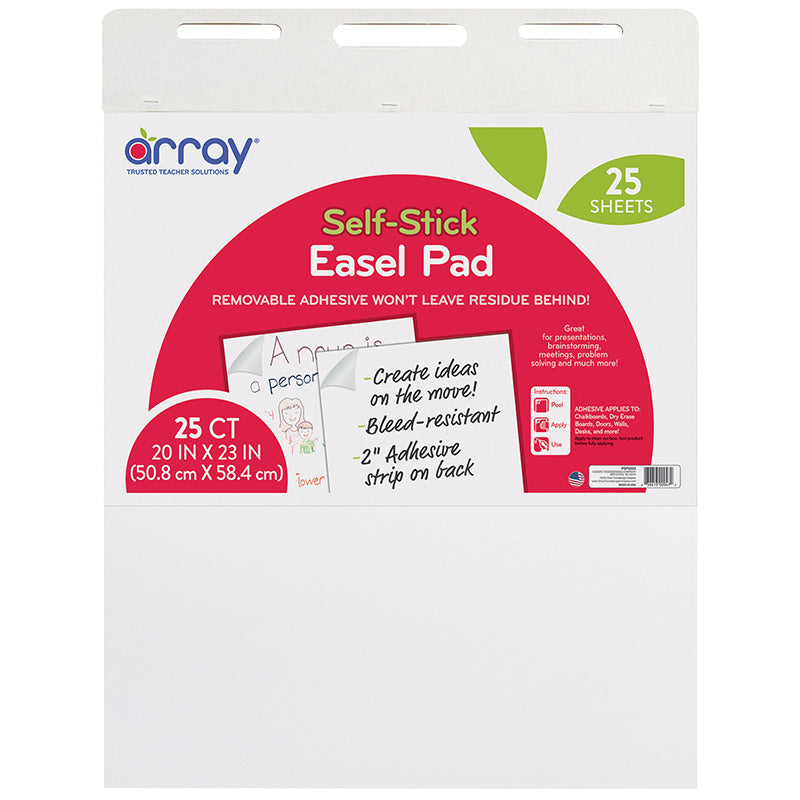 EASEL PAD SELF-ADHESIVE 25 SHEETS