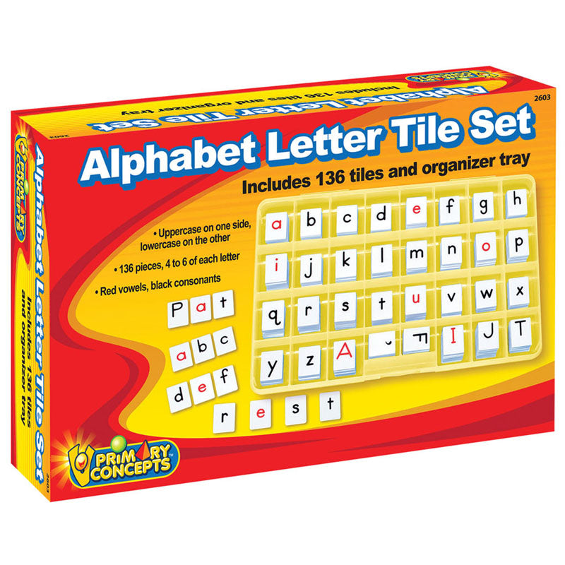 ALPHABET LETTER TILE SET