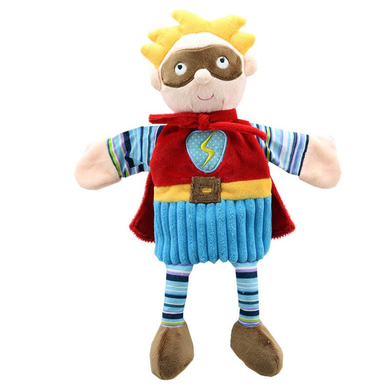 STORY TELLING PUPPETS SUPERHERO BLU