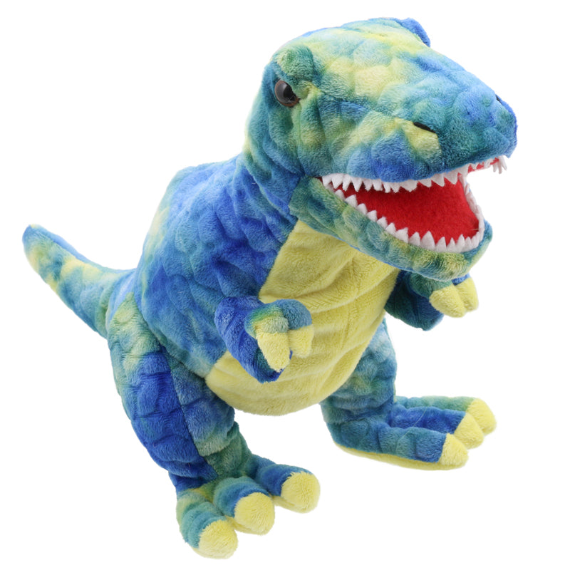 BABY DINOS PUPPETS T-REX-BLUE