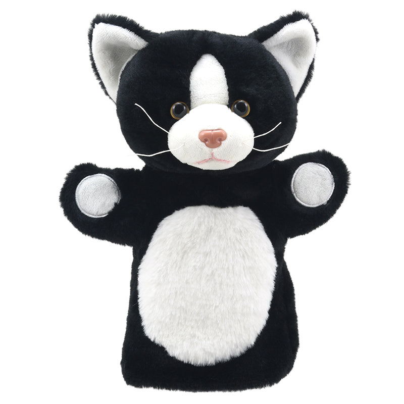 PUPPET BUDDIES CAT (BLACK & WHITE)