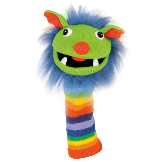 RAINBOW KNITTED PUPPET