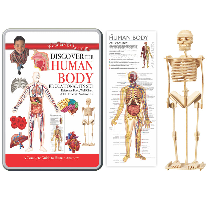 TIN SET DISCOVER THE HUMAN BODY