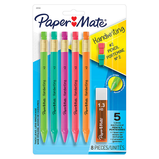 5CT HANDWRITING MECHANICAL PENCILS