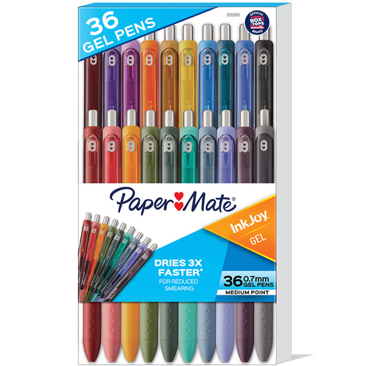 36CT PAPER MATE INKJOY GEL PEN SET