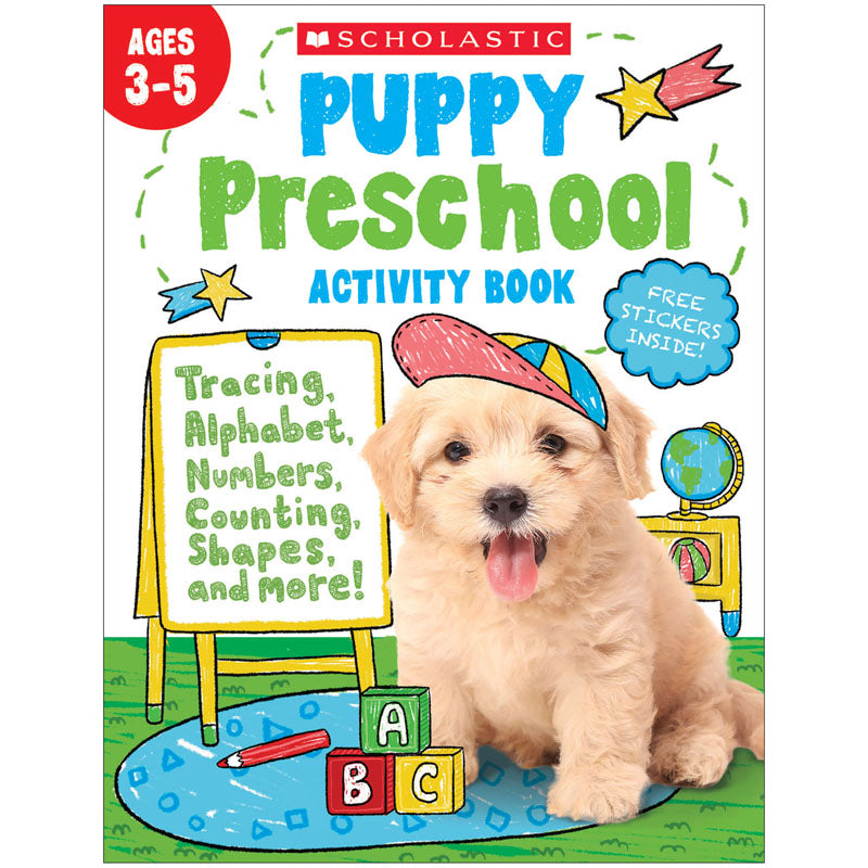 PUPPY PRESCHOOL ACTIVITY BOOK