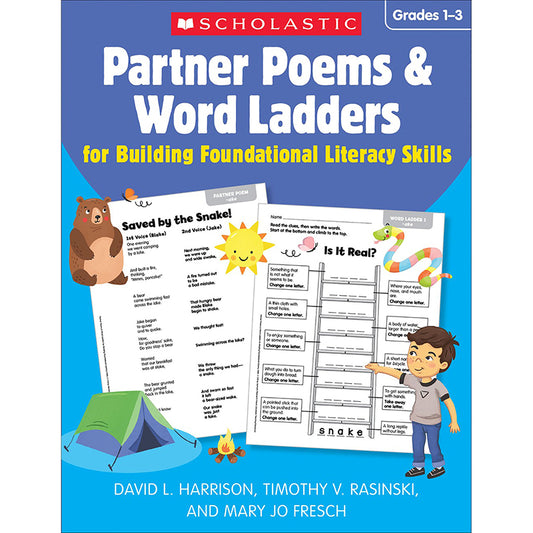 PARTNER POEMS & WORD LADDERS GR 1-3