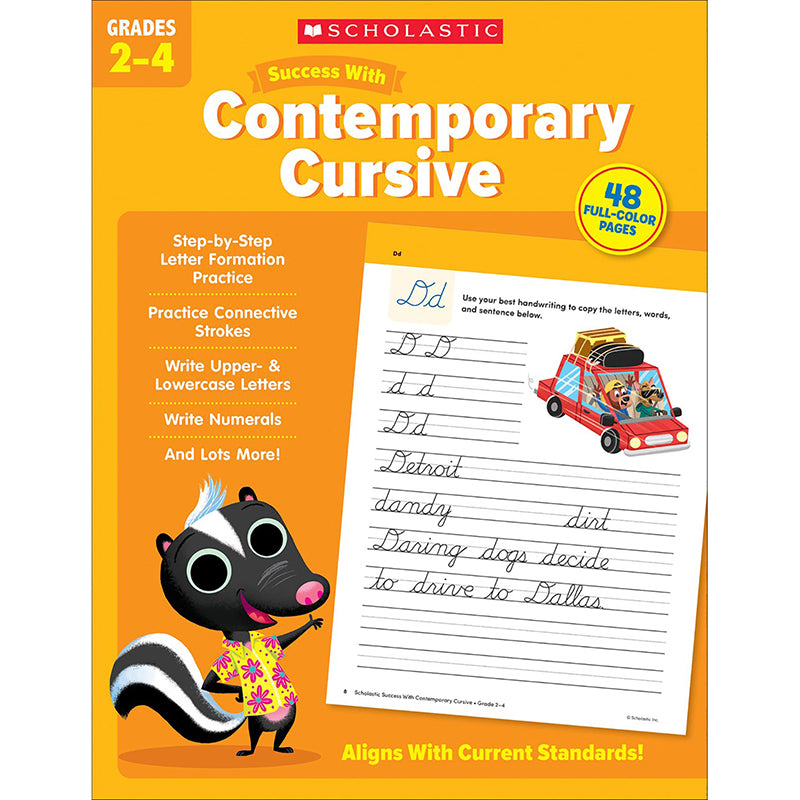 SUCCESS W/ CONTEMP CURSIVE GR 2-4