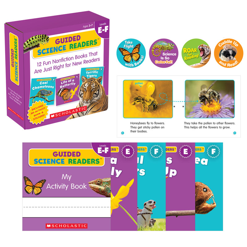 GUIDED SCIENCE READERS LEVELS E-F